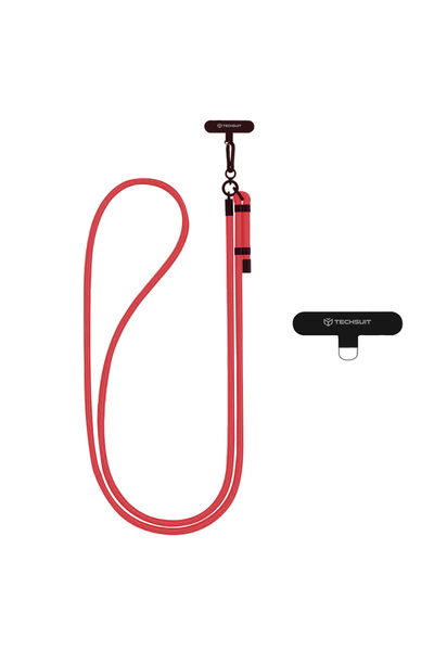 Techsuit - Rope Crossbody Strap (RCS1-33) - for Phones, Carabiner, Nylon Brai...