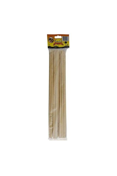 Oriental House Bamboo Shish Kebab Skewers 25 Pieces 40cm