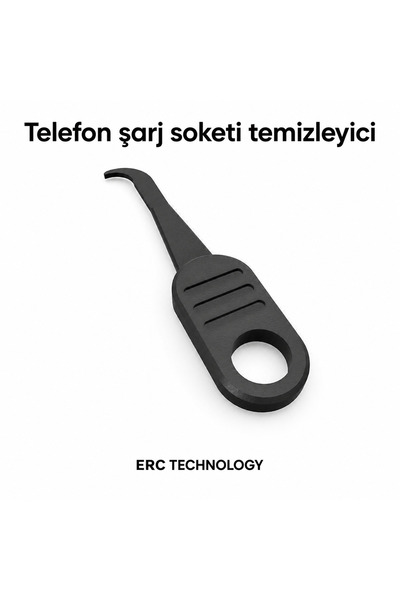 Telefon Şarj Soketi Temizleme Aparatı USB-C Lightning Uyumlu 5’li Set
