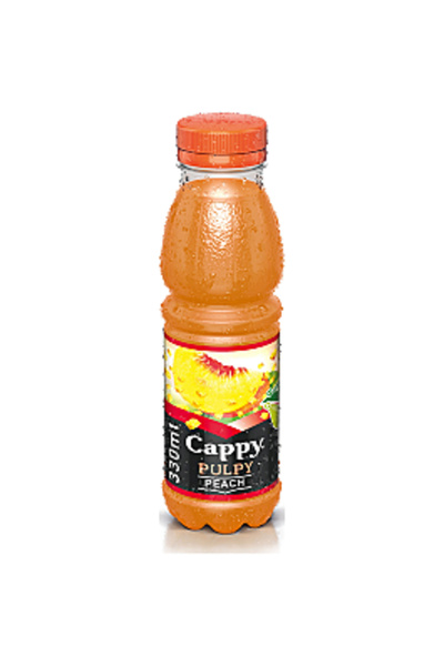 Cappy Băutură fără carbonatată, Piersică cu pulpă, PET, 0,33 l