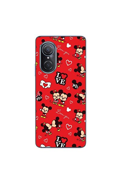 OEM Husa compatibila cu Huawei Nova 9 SE Silicon Gel Tpu Model Mickey Love Pa...
