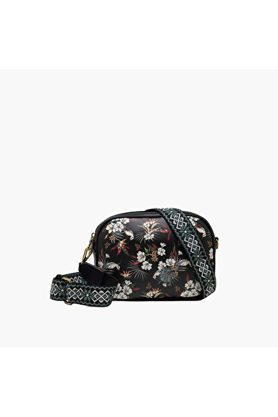 AMICA Floral Print Crossbody Bag