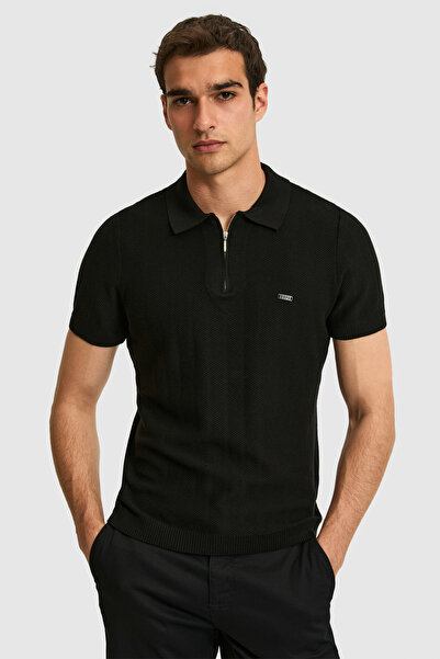 U.S. Polo Assn. Ανδρικό μπλουζάκι με κανονική εφαρμογή και λαιμόκοψη πόλο, μα...