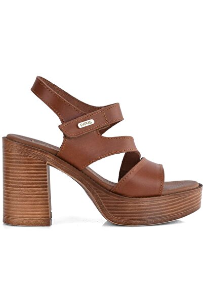Harris Δερμάτινo ταμπά πέδιλο 663-4305