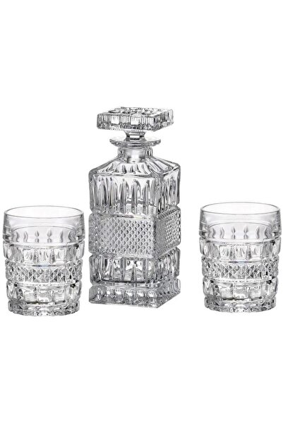 Cristal Bohemia Whiskey Glass Set with Decanter, 240 ml Cristal Bohem