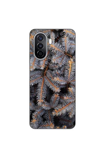 OEM Θήκη συμβατή με Huawei Nova Y70 από σιλικόνη gel TPU με σχέδιο κλαδιών ελ...