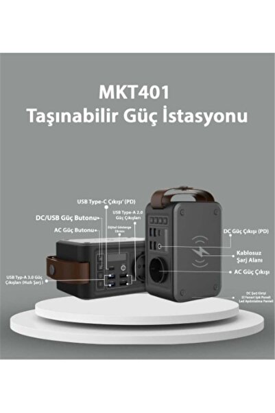 Makim MKT401 TAŞINABİLİR GÜÇ İSTASYONU