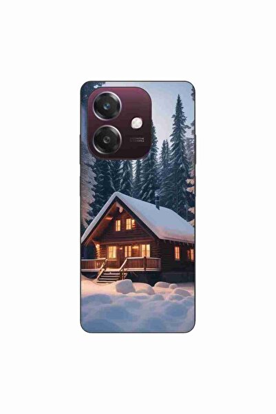 OEM Husa compatibila cu Oppo A60 5G Silicon Gel Tpu Model Peisaj Iarna Cabana