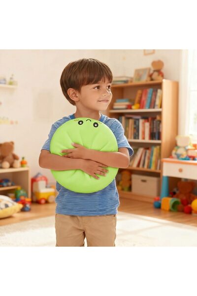 ePandamel Jucarie Squishy Dumpling Antistres, Model Fata Zambitoare, Jucarie Senzoriala cu Revenire