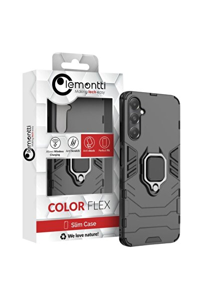 lemontti Husa Ring Armor Samsung Galaxy A05s Negru