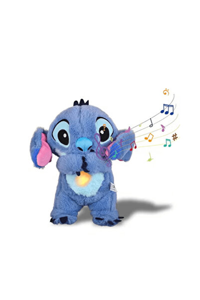 DrKala Jucărie de pluș Stitch cu funcție de respirație, 25 cm – Partenerul pe...