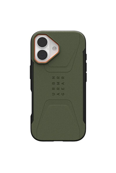 UAG Husa Civilian Magsafe iPhone 17 Olive/Orange
