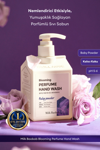 Milk Baobab Nemlendirici ve Yumuşatıcı Parfümlü Sıvı Sabun Blooming Perfume H...