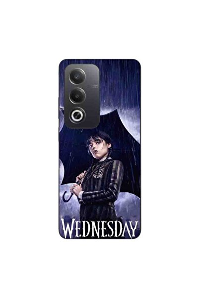 OEM Husa compatibila cu Oppo A80 Silicon Gel Tpu Model Wednesday Umbrella