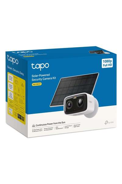 TP-LINK Tapo C400 KIT cameră de exterior, stânga√ ° rn√≠ panou (2MP, 1080p, IR 10m, WiFi, card micro SD, IP65)