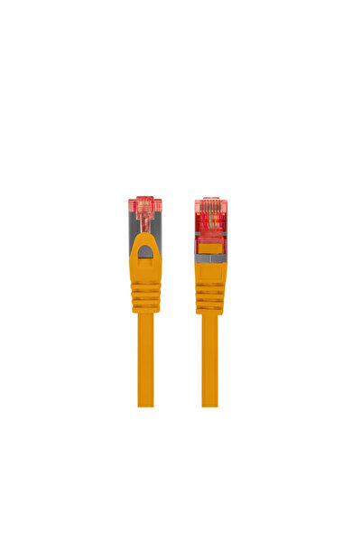 Lanberg Patchcord S/FTP kat.6 20m LSZH CU fluke passed pomara≈Ñczowy