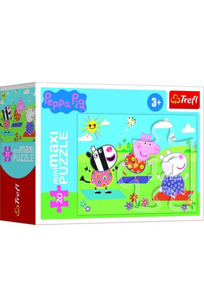 Trefl Puzzle 20 miniMaxi Beztroski dzie≈Ñ Peppy 4