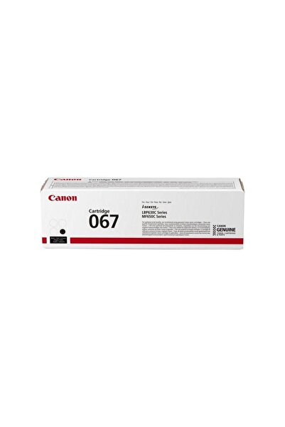 Canon 067 Toner Cartridge 1 Pc(S) Original Black