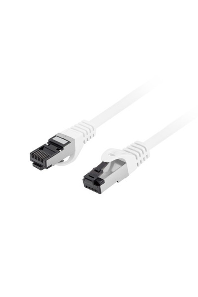 Lanberg Patchcord S/FTP kat.8.1 5m LSZH CU fluke passed bia≈Çy