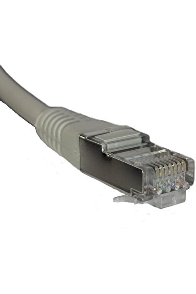 Netrack Patchcord RJ45, kat. 6 FTP F/UTP, 10m, Netrack, szary