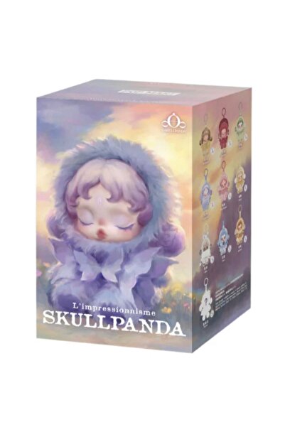 Gökkuşağı Sepeti SKULLPANDA L’Impressionnisme 2.Nesil Peluş Anahtarlık