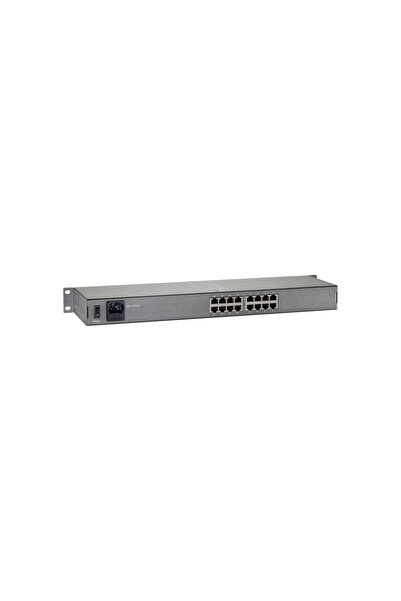 LEVEL ONE Switch PoE+ LevelOne 16xFE PoE+DIP 120W 19 " Metalic