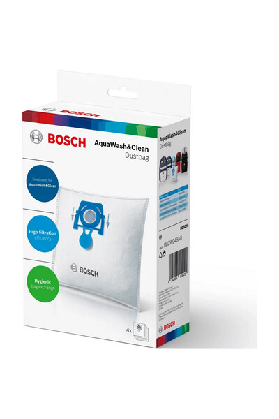 Bosch BBZWD4BAG Σακούλες ηλεκτρικής σκούπας 4 τεμάχια Συμβατές με ηλεκτρική σ...