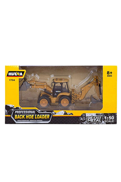 Huina Excavator ≈Buldoexcavator telescopic ≈º√≥≈Çta 1:50