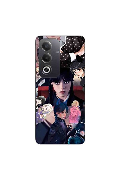 OEM Husa compatibila cu Oppo A80 Silicon Gel Tpu Model Wednesday Addams Colaj...