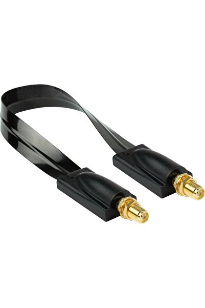 Good Connections kabelmeister Cablu coaxial HF pentru trecere prin fereastră ...