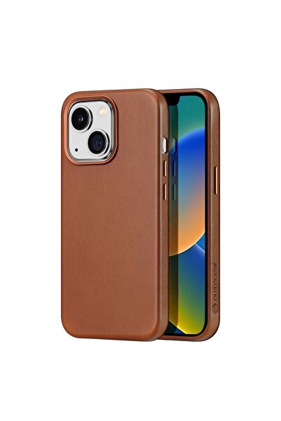 Other Dux Ducis Naples etui iPhone 14 Plus husa magnetica din piele MagSafe maro