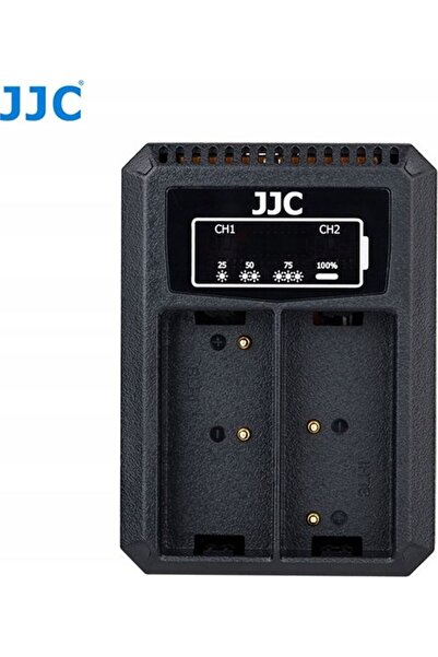 JJC Încărcător USB pentru cameră foto, compatibil cu Olympus BLH-1 BLH1
