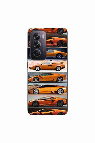 OEM Husa compatibila cu Oppo Reno12 Pro Silicon Gel Tpu Model Masini Lamborghini