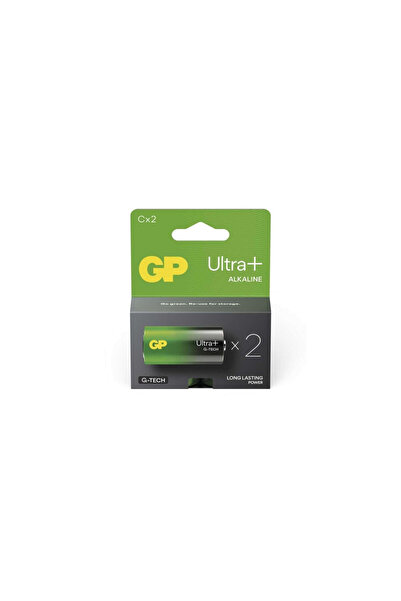 GP LR14 2BL Ultra+ Alcaline (G-TECH)