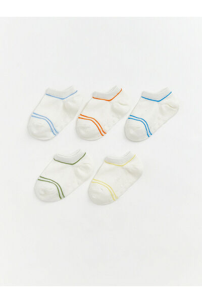 LC Waikiki NEVAVM Șosete cu dungi pentru bebeluși, pachet de 5