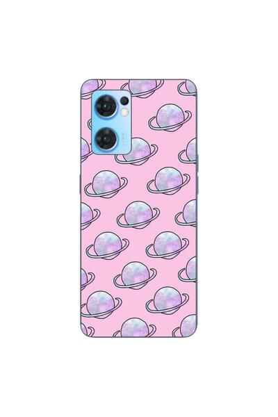 OEM Husa compatibila cu Oppo Reno7 5G Silicon Gel Tpu Model Saturn Dreams