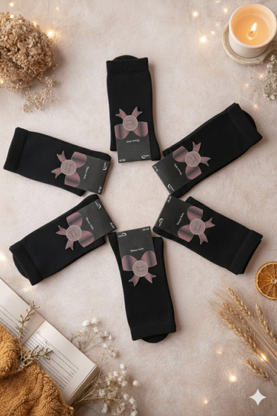 your trend socks 12 Pairs of Women's Black Seamless Premium Socks, Anti-Sweat...