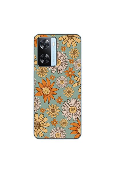 OEM Husa compatibila cu Oppo A57s Silicon Gel Tpu Model Vintage Meadow