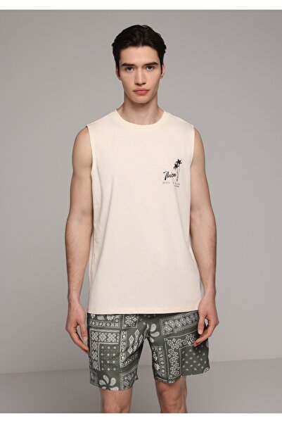 Colin's Regular Fit Men's Beige Undershirt