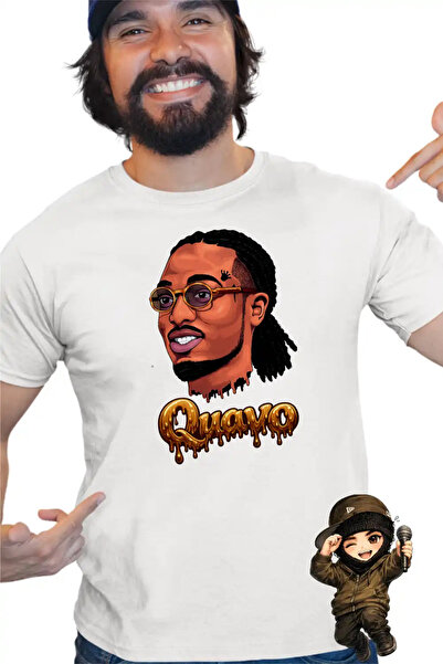 OEM Men's T-Shirt Quavo Party Rap Trap Vibe