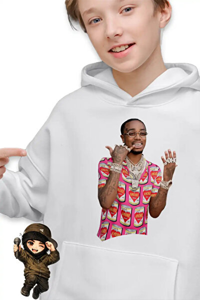 OEM Детски суичър за момчета Quavo Greatness Trap