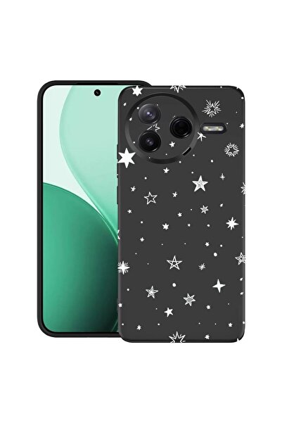 bestcase ¬Æ Husa TPU Ultra Slim Compatibil cu Poco F7 Pro, cu Design Stars, 3...