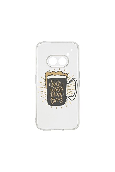 bestcase Husă transparentă din silicon de 2MM, compatibilă cu Nothing Phone 2...