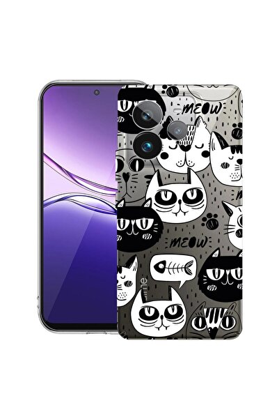 bestcase Θήκη για Realme GT 7 Pro με Σχέδιο Cool Cats, Διαφανής Λεπτή Σιλικόν...