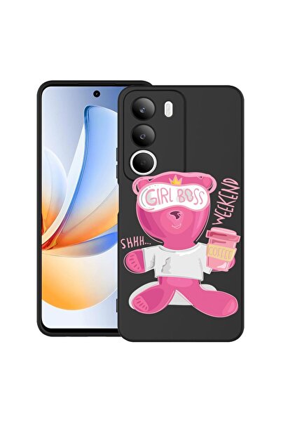 bestcase Θήκη για Realme C71 με σχέδιο αρκουδάκι - Gril Boss, TPU Ματ Εξαιρετ...