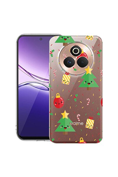 bestcase Husă pentru Realme P3 Pro cu design Brad de Crăciun, din silicon tra...