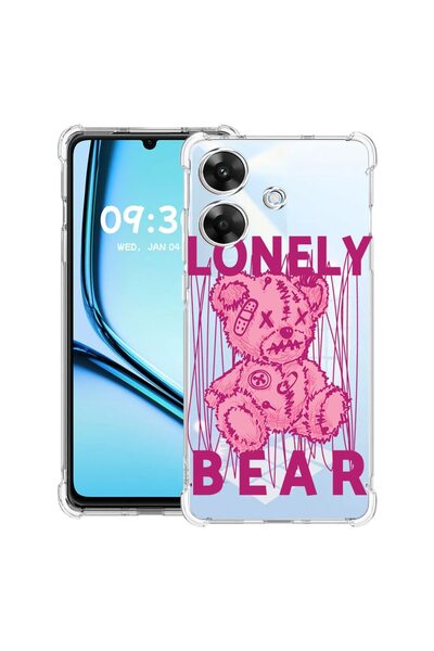 bestcase ¬Æ Husa Anti Shock pentru Realme Note 60 / Note 60X cu Design Teddy ...