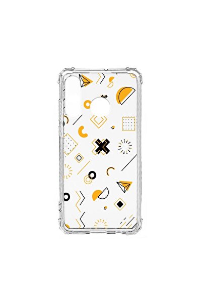 bestcase Husă Antișoc din Silicon Compatibilă cu Huawei P30 Lite, Simboluri, ...