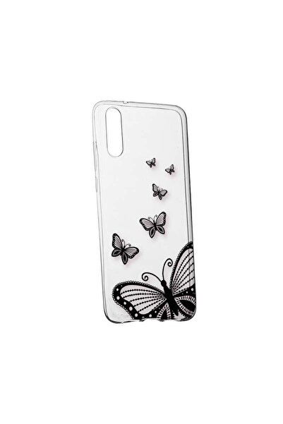 bestcase Θήκη σιλικόνης, Διάφανη, Λεπτή, Πεταλούδα, Huawei P20