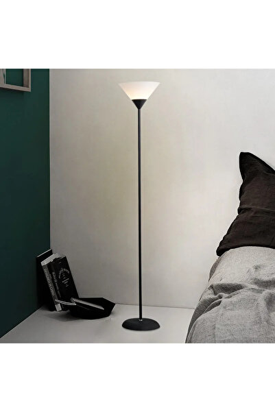 Choice Warm light black Creative LED Floor Lamp Black White Lamp Body Is Suit...